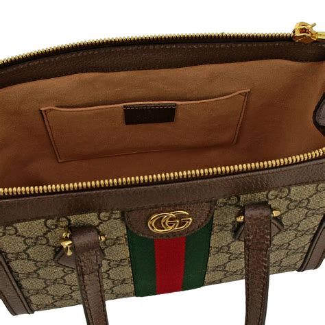 borsa gucci pelle beige